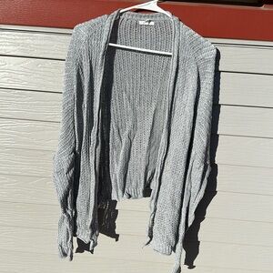 Gray Lightweight Cardigan